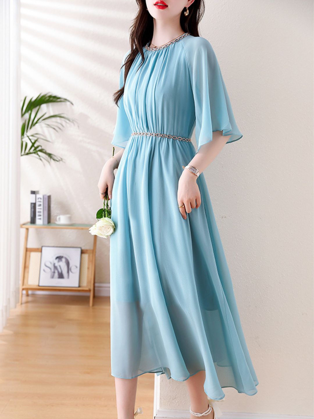 Elegant Pearl  Dress