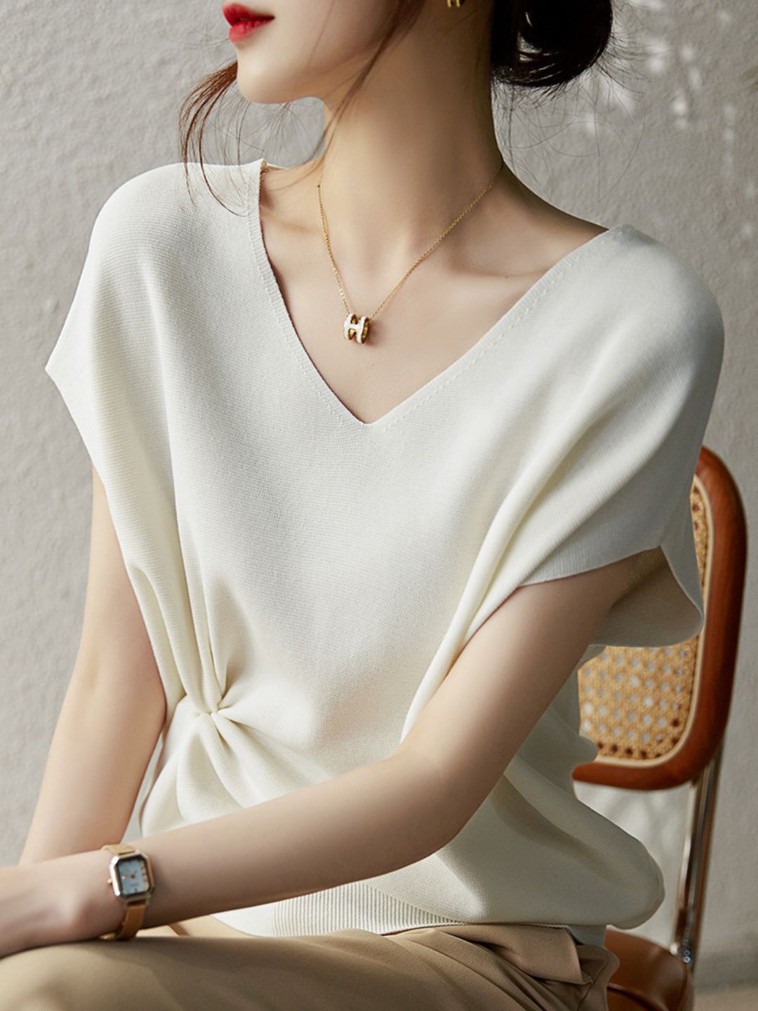 Classic Dry Batwing Sleeve Top