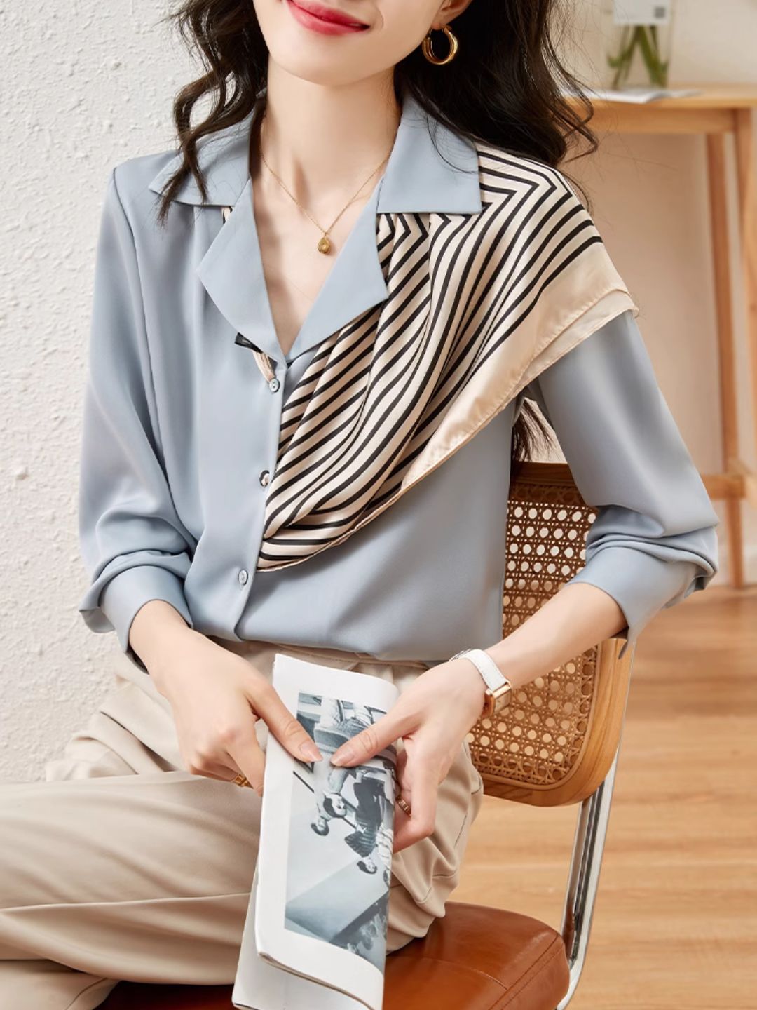 Fashion Long Sleeve Shirt