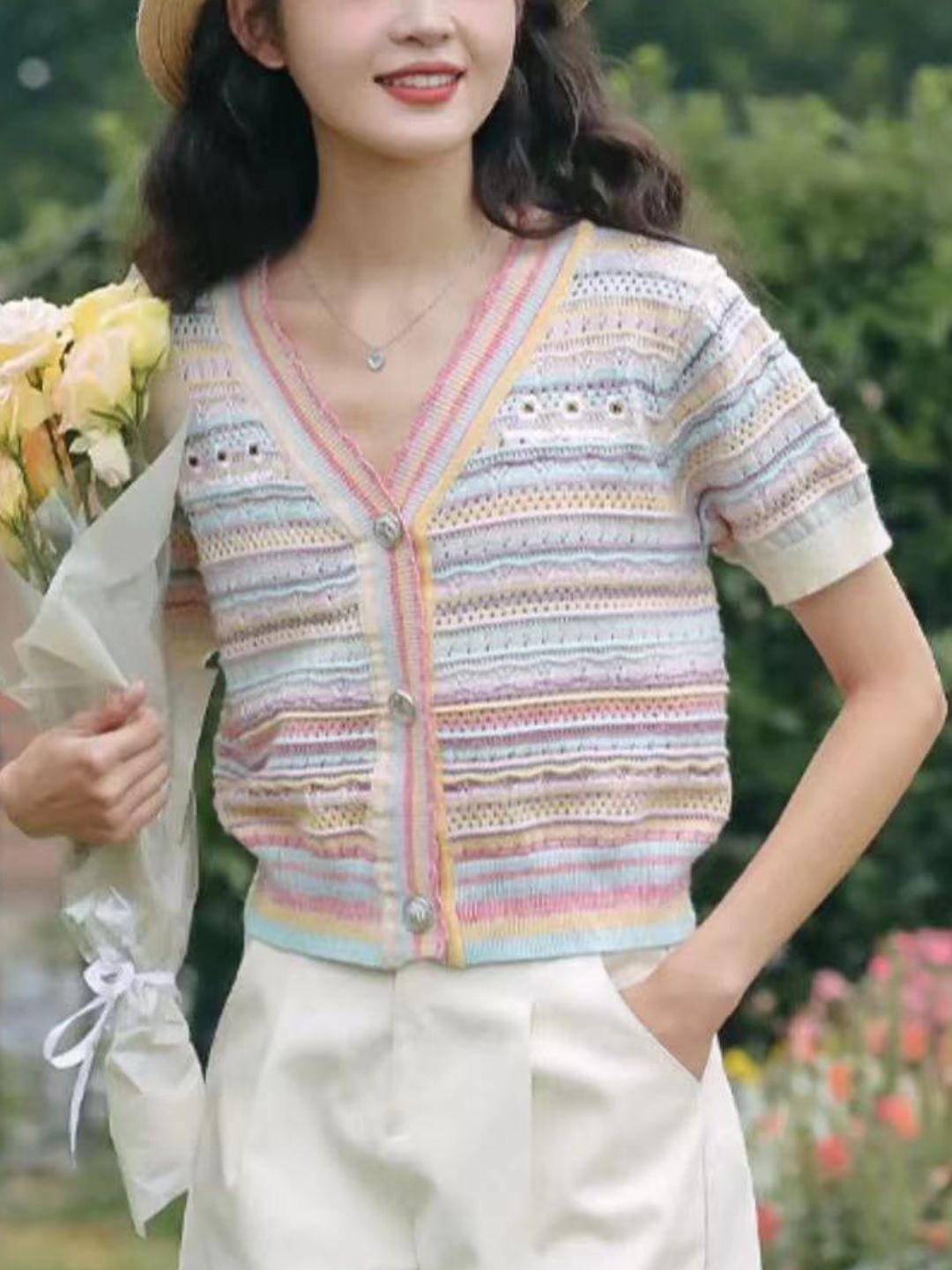 Colorblock Thin Short Sleeve