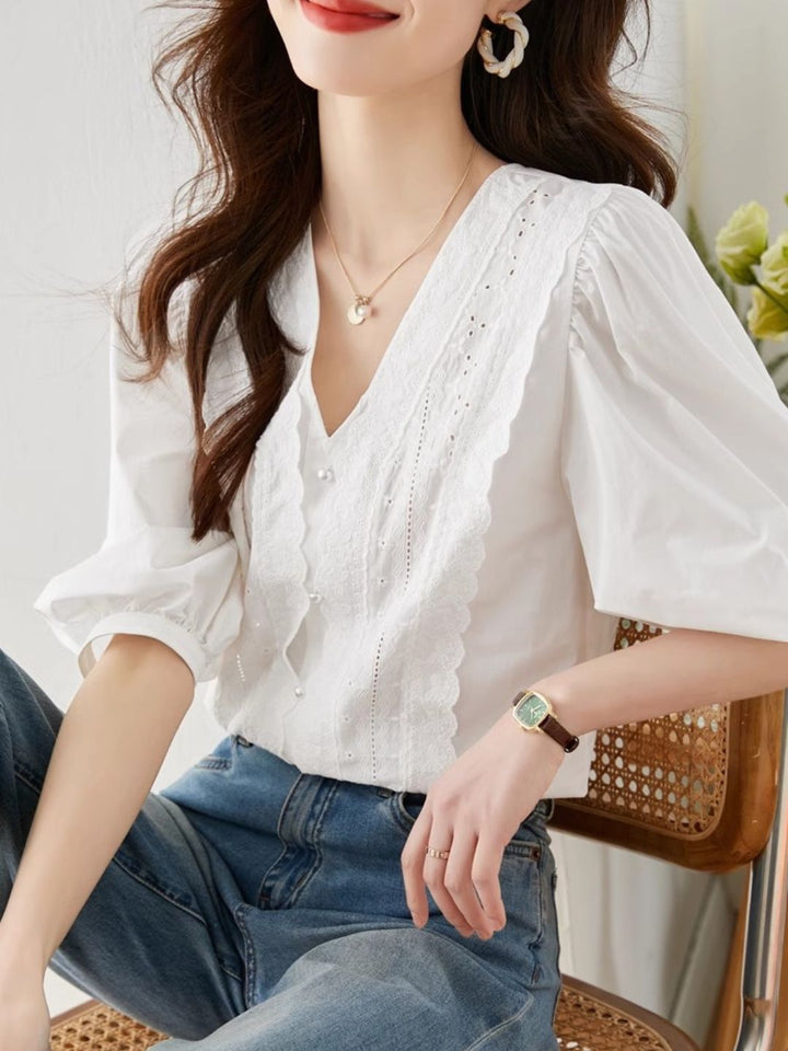 Versatile Lace Shirt