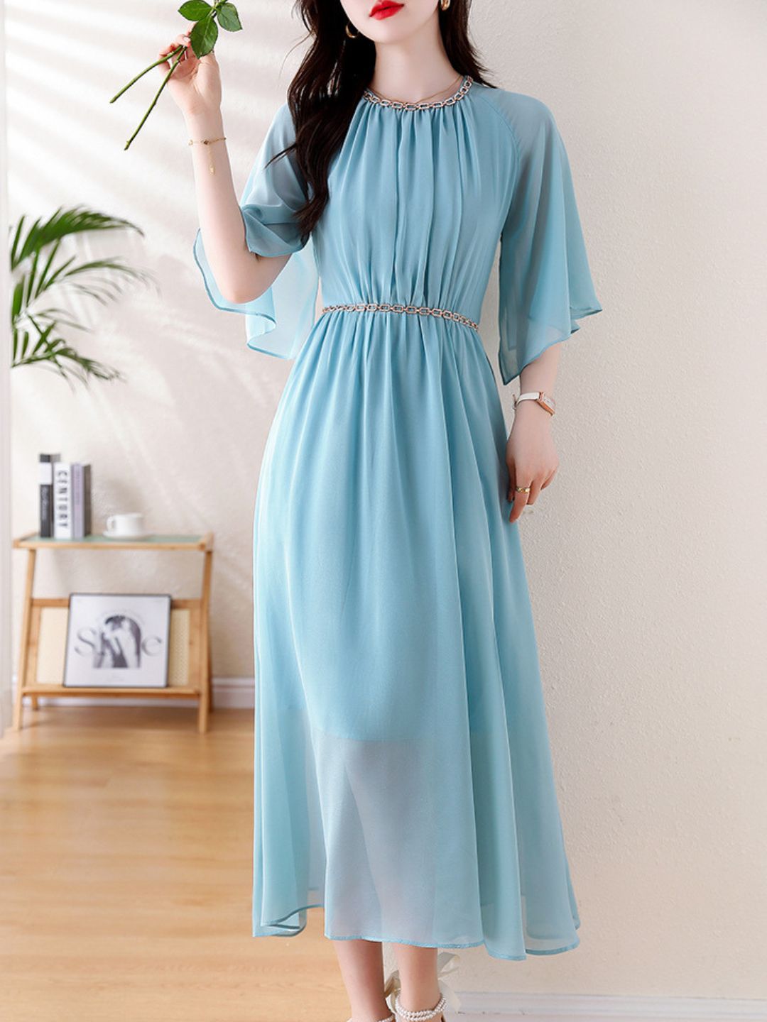 Elegant Pearl  Dress