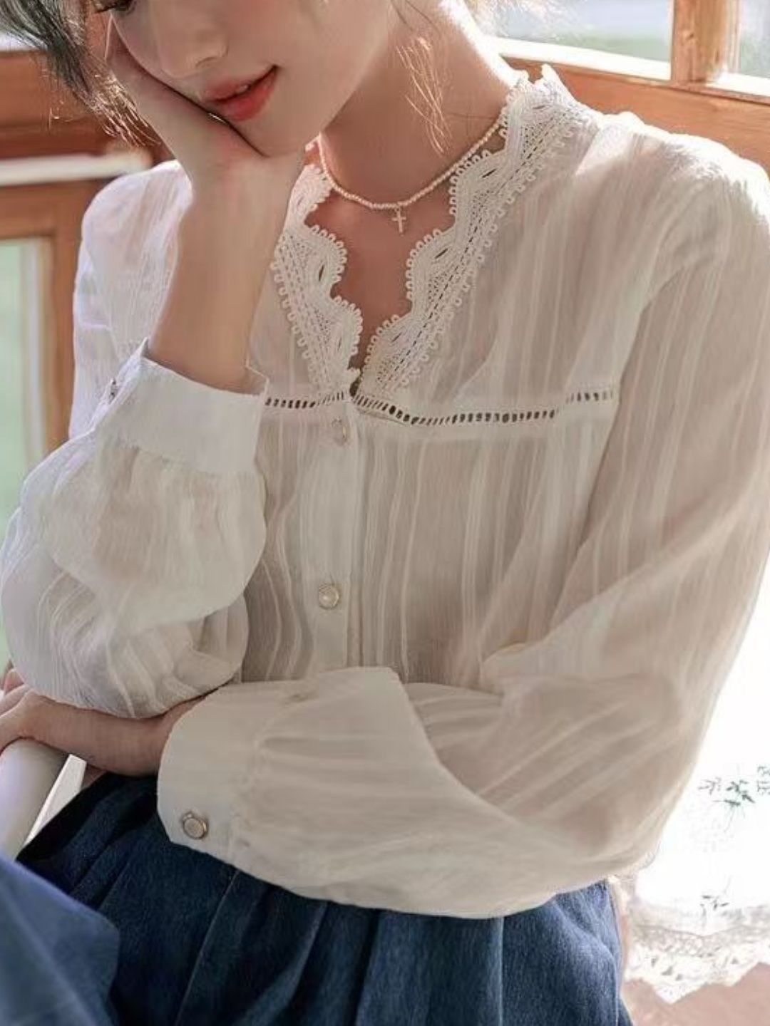 Classic Lace Shirt