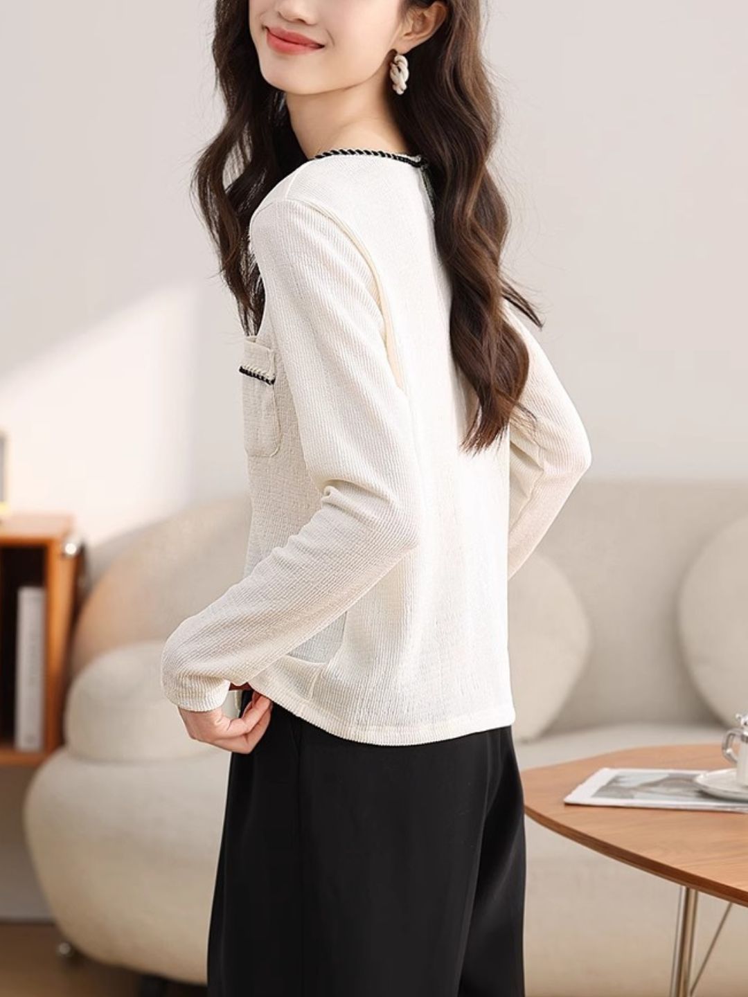 Versatile Textured Top