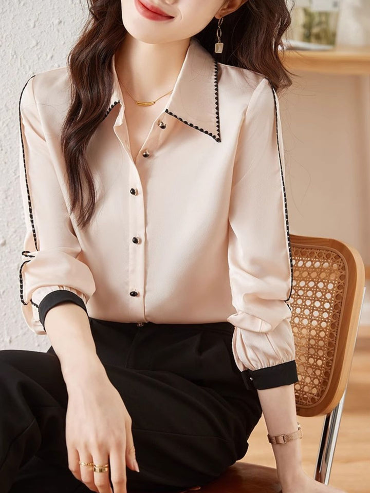 Gentle Commuting Chiffon Shirt