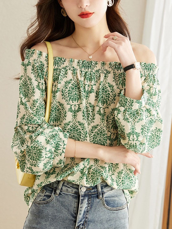 Chiffon Printed Shirt
