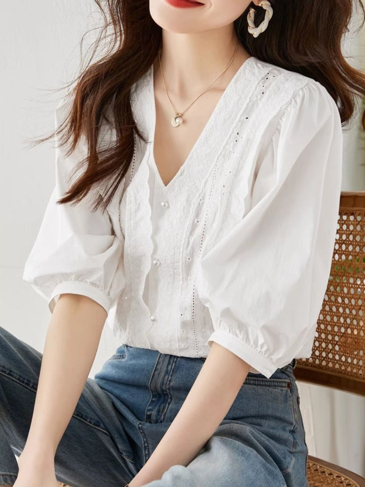 Versatile Lace Shirt