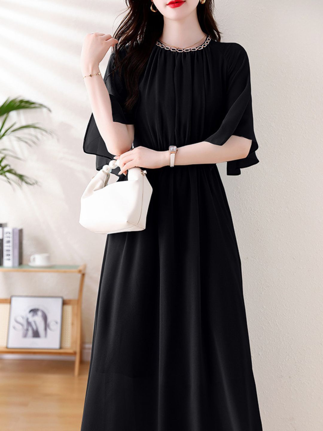 Elegant Pearl  Dress