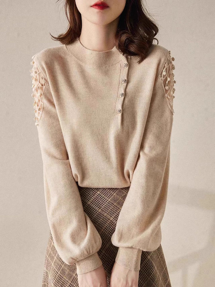 Classic Lace Knit Top