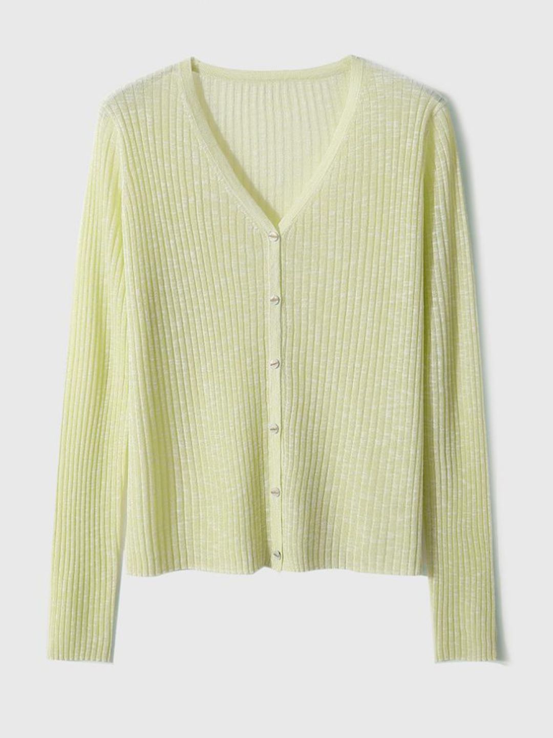 V-Neck Loose Cool Knit Top