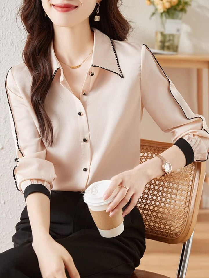 Gentle Commuting Chiffon Shirt