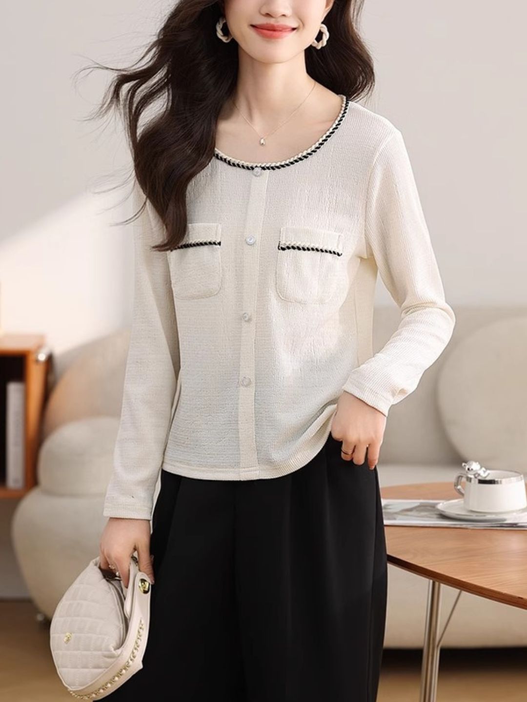 Versatile Textured Top