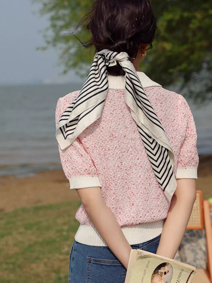 POLO Collar  Short Sleeves