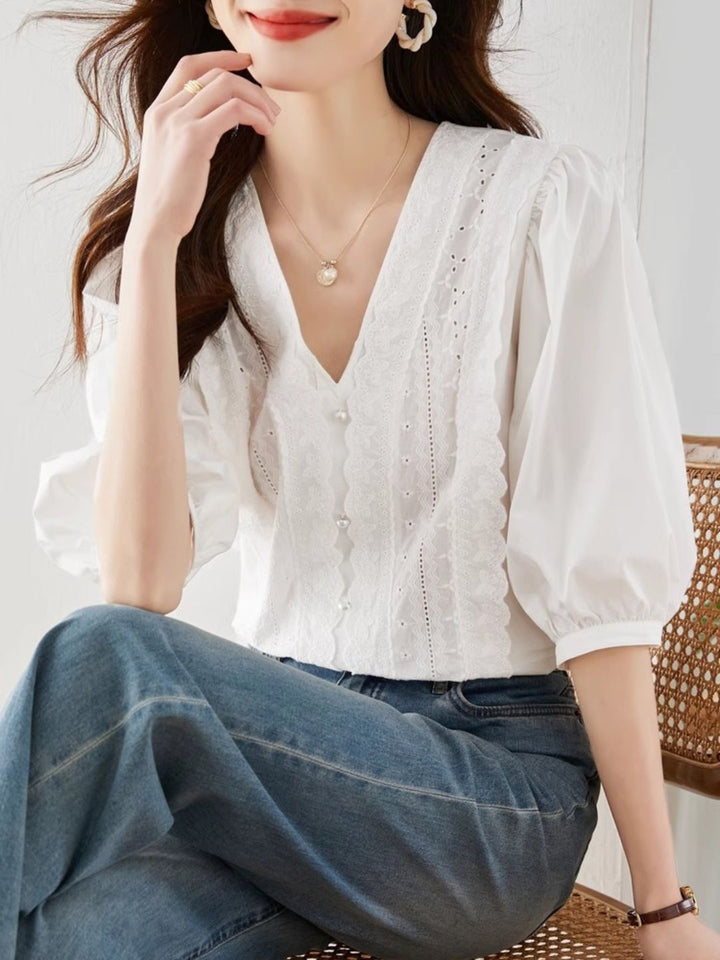 Versatile Lace Shirt