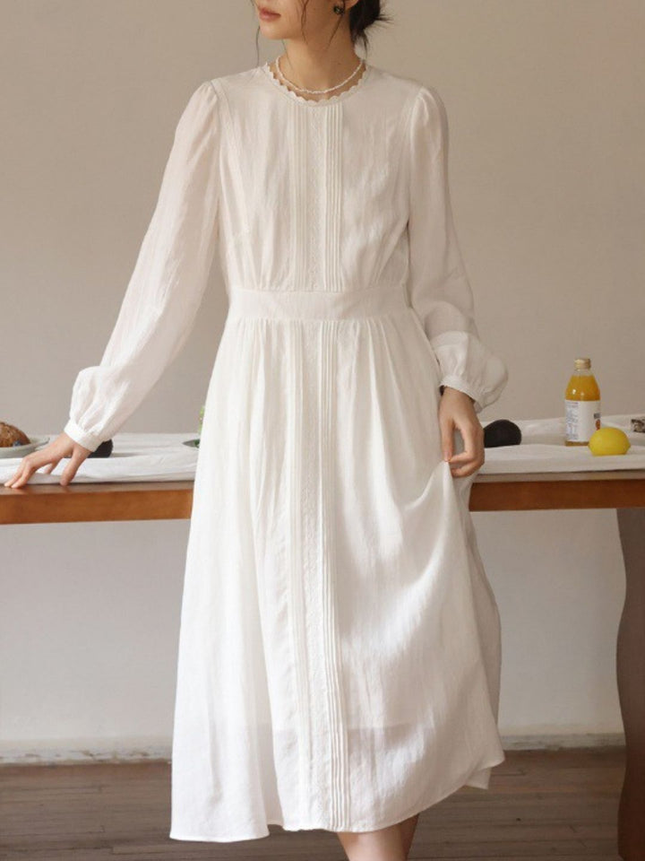 Vintage Lantern Sleeve Dress