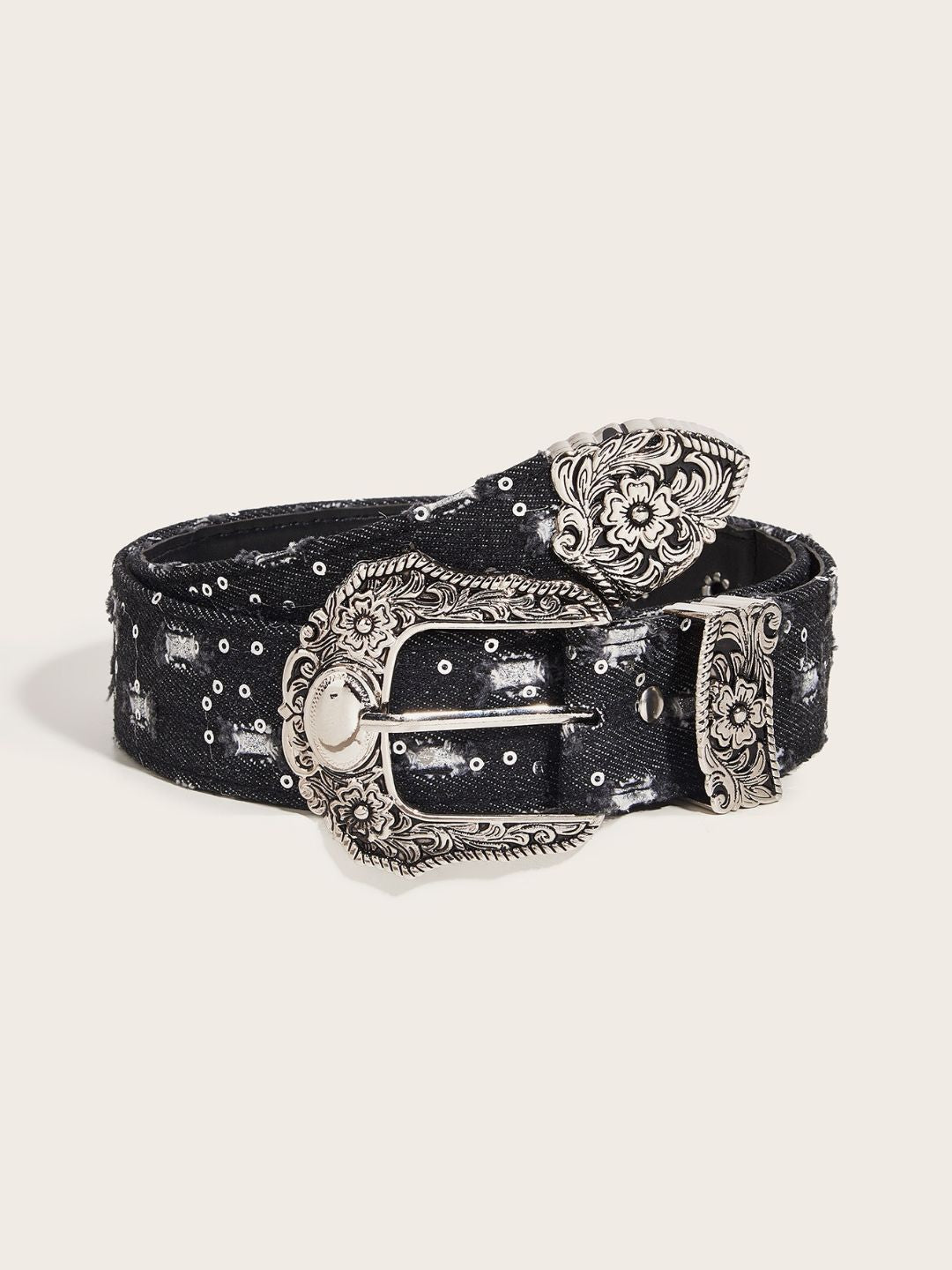 FLORAL WESTERN BELT