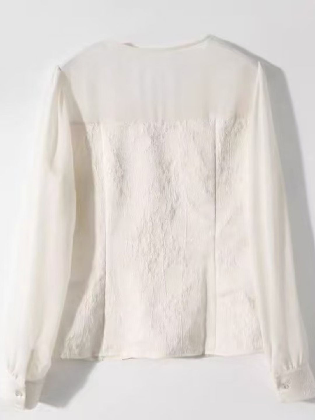 Embroidered V-Neck Shirt