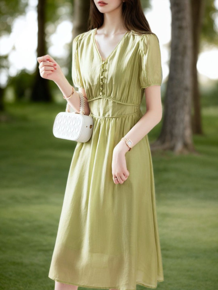 Elegant Forest Style Dress