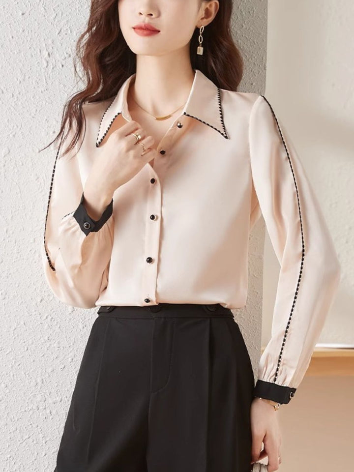 Gentle Commuting Chiffon Shirt