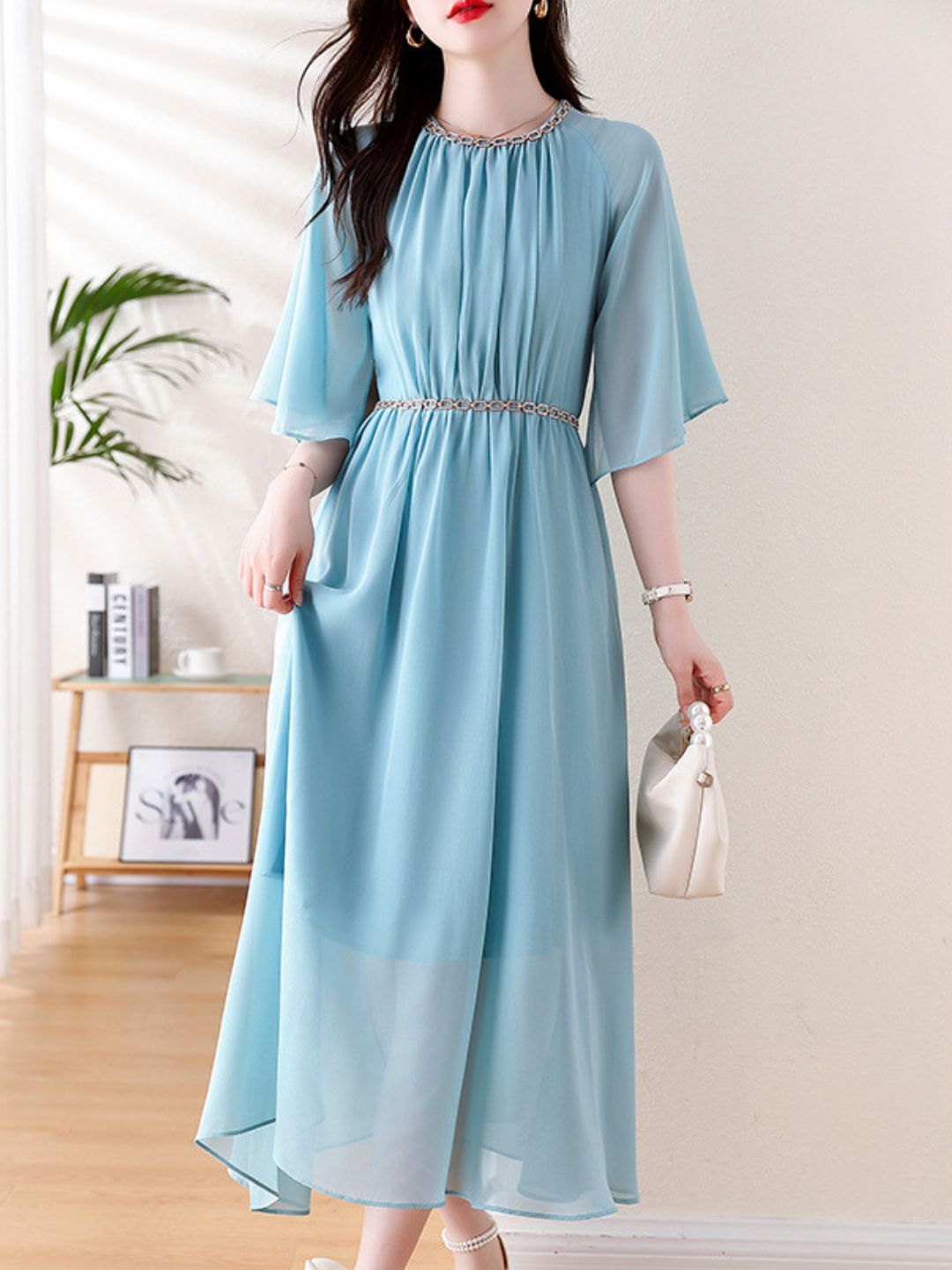 Elegant Pearl  Dress