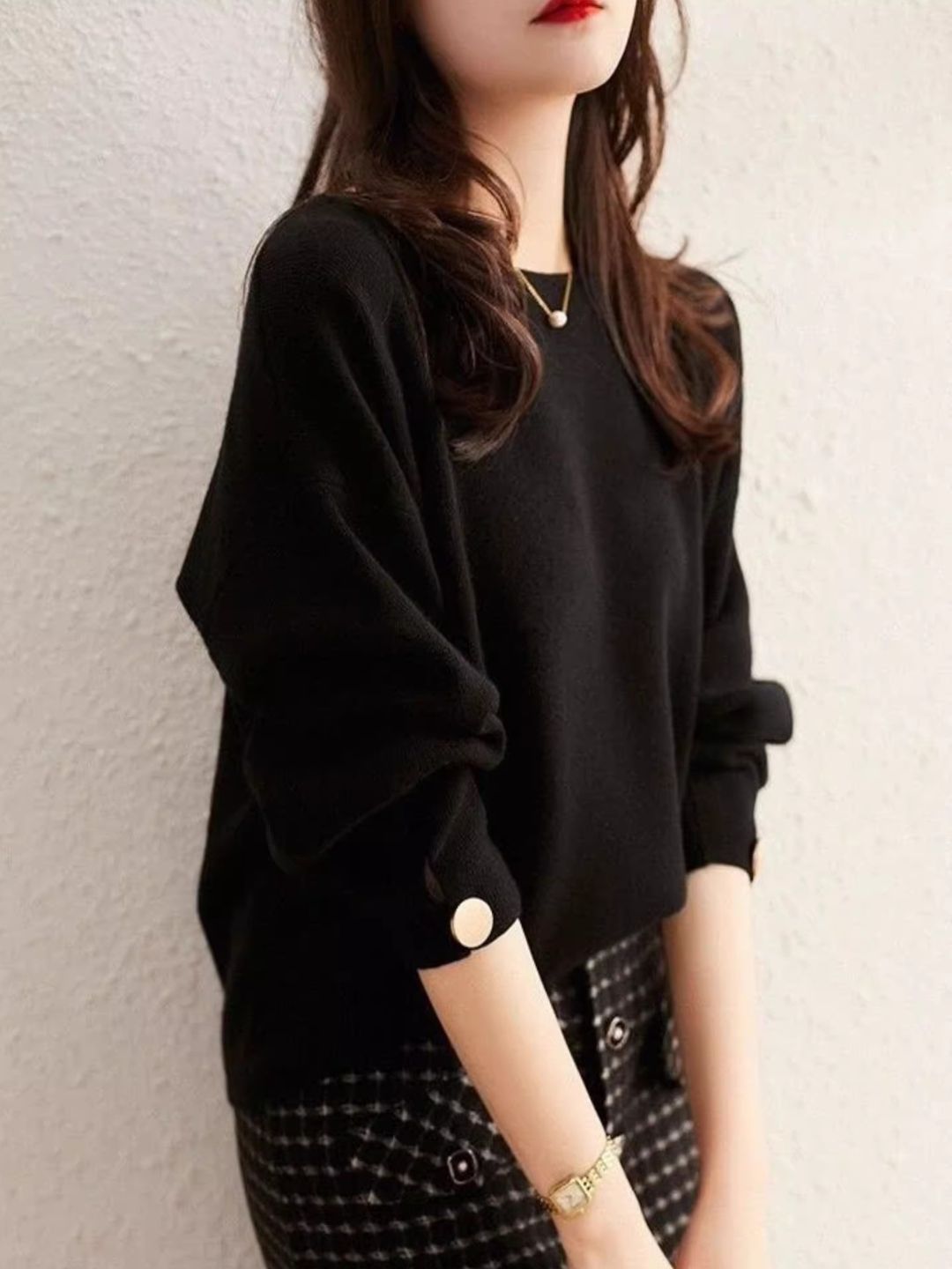 Classic Crew Neck Stylish Sweater