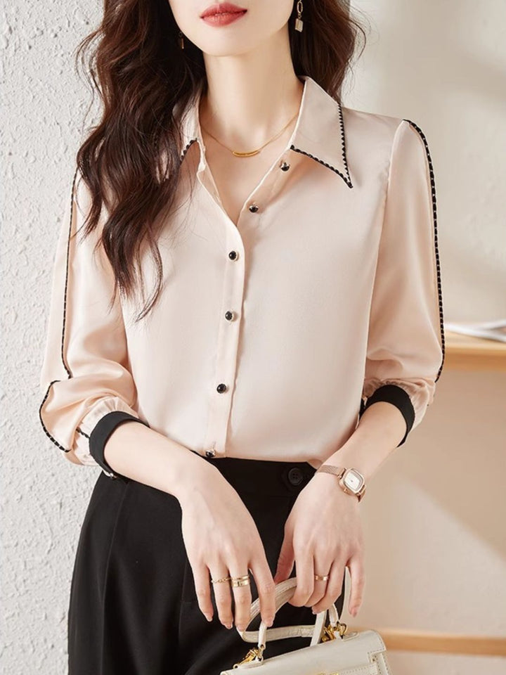 Gentle Commuting Chiffon Shirt