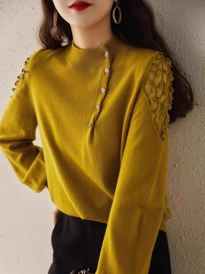 Classic Lace Knit Top