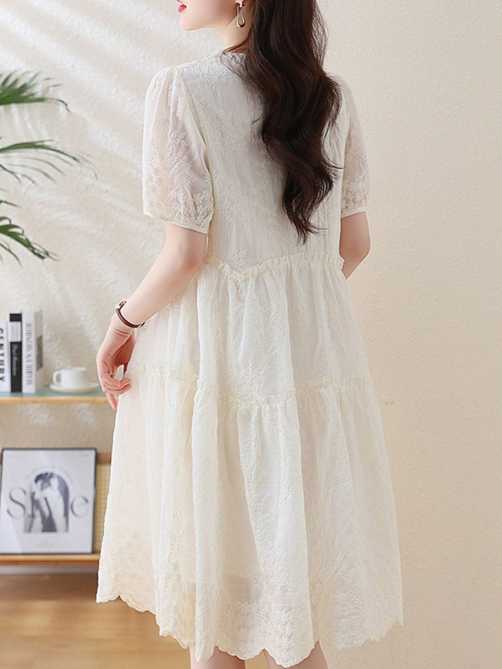 Elegant Embroidered Dress