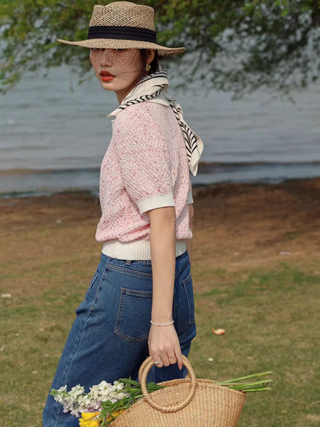 POLO Collar  Short Sleeves