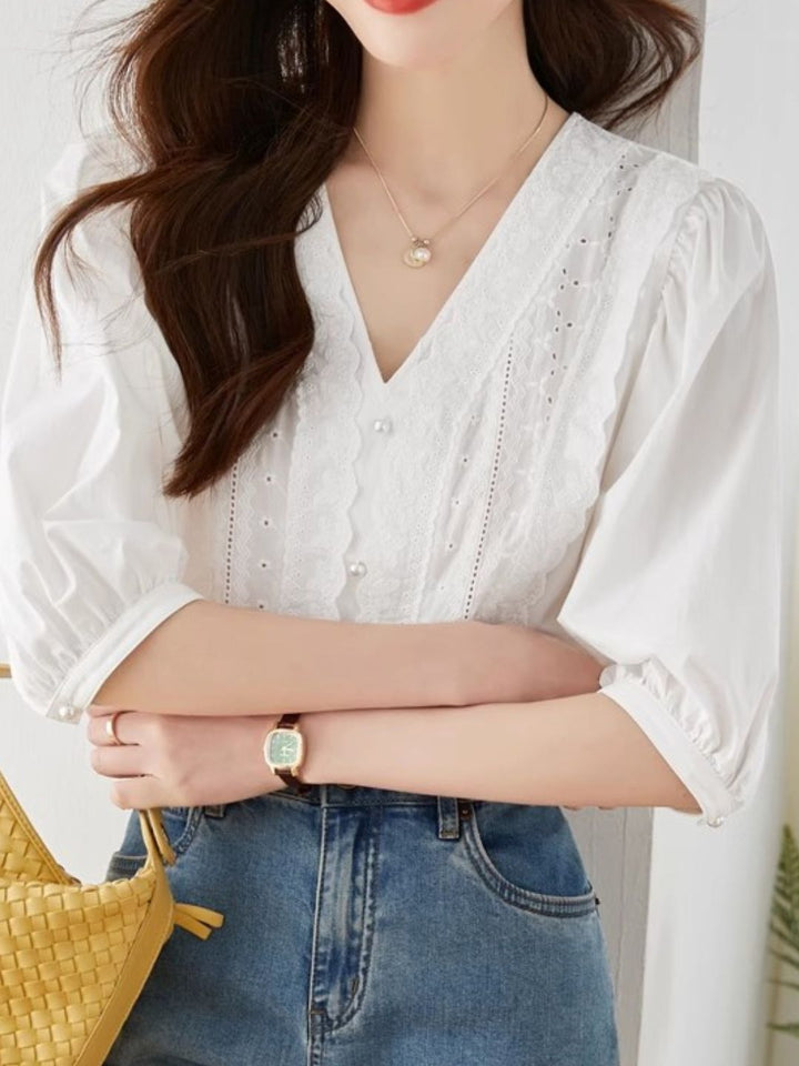 Versatile Lace Shirt