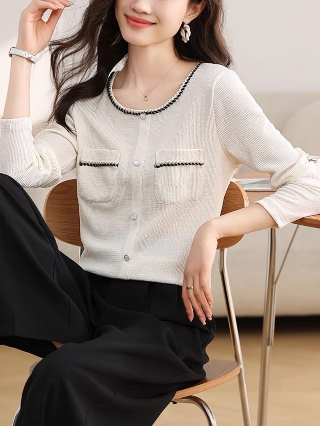 Versatile Textured Top