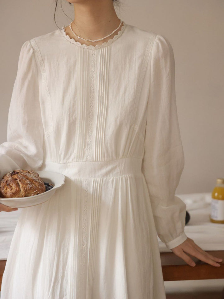 Vintage Lantern Sleeve Dress