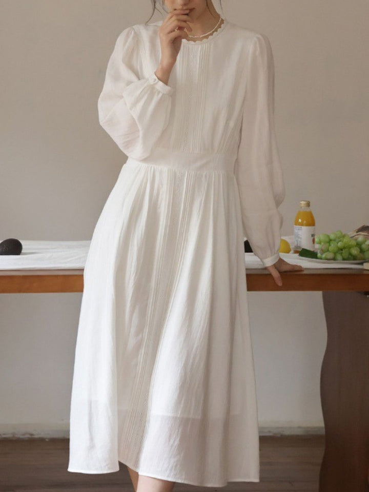 Vintage Lantern Sleeve Dress