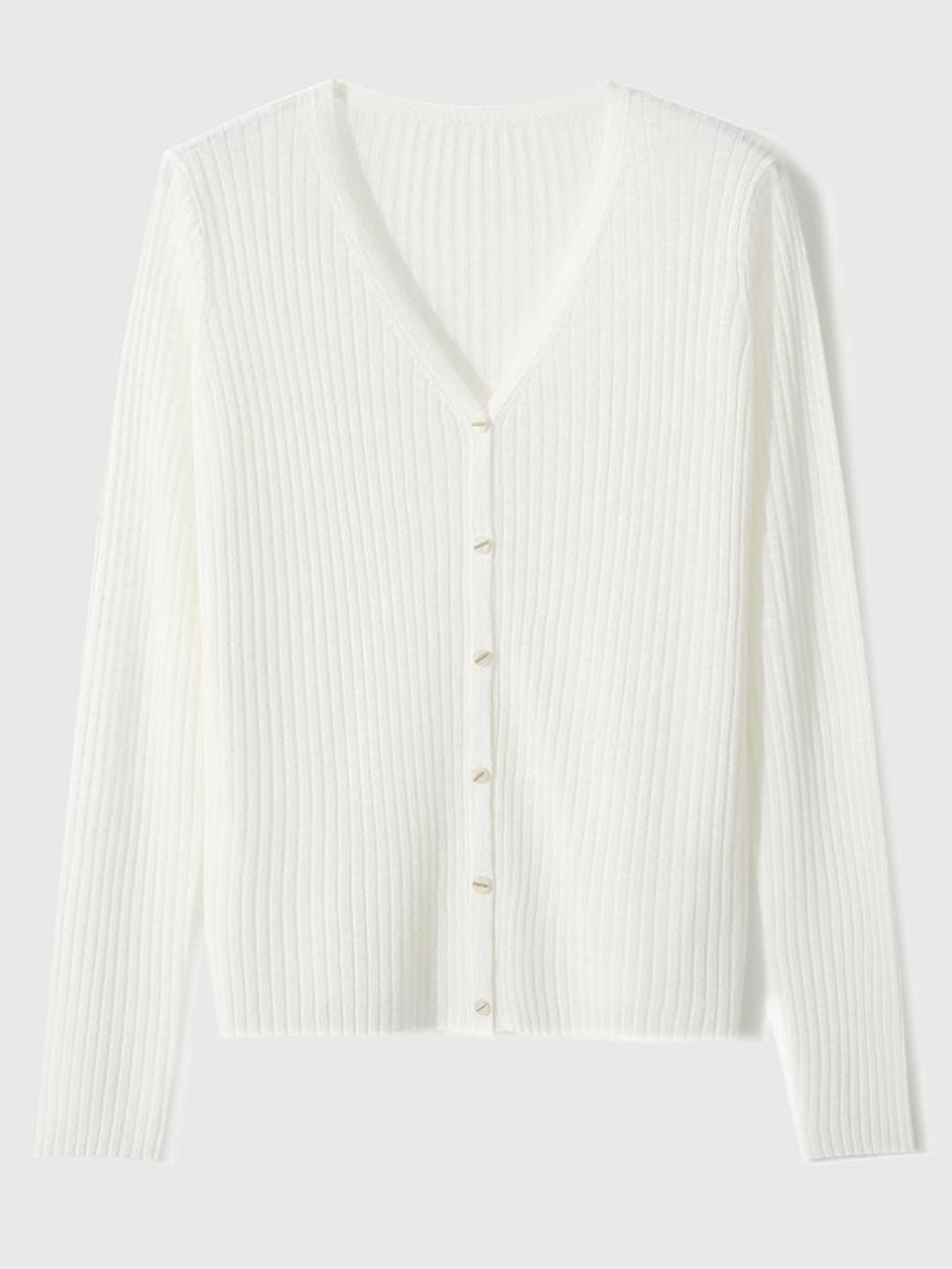 V-Neck Loose Cool Knit Top