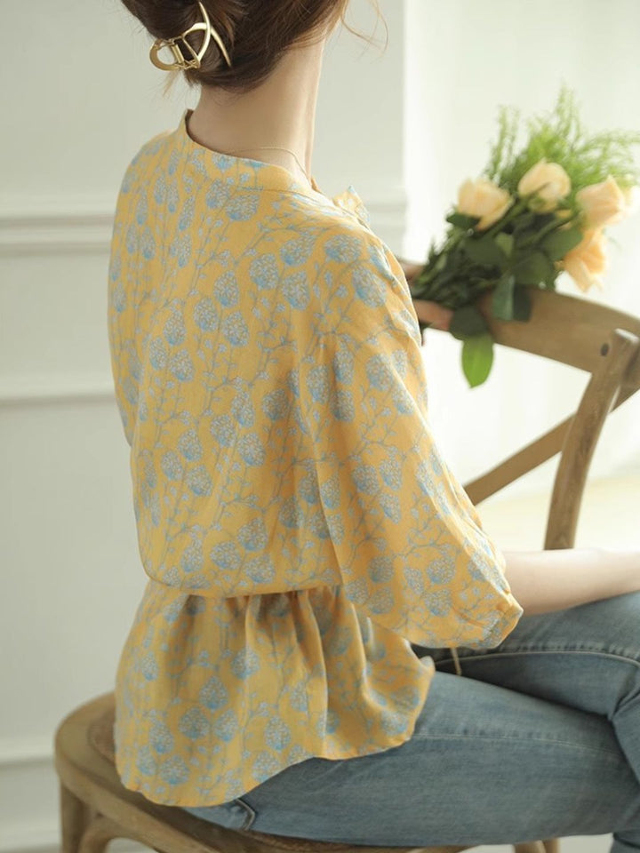 Drawstring Waist Shirt