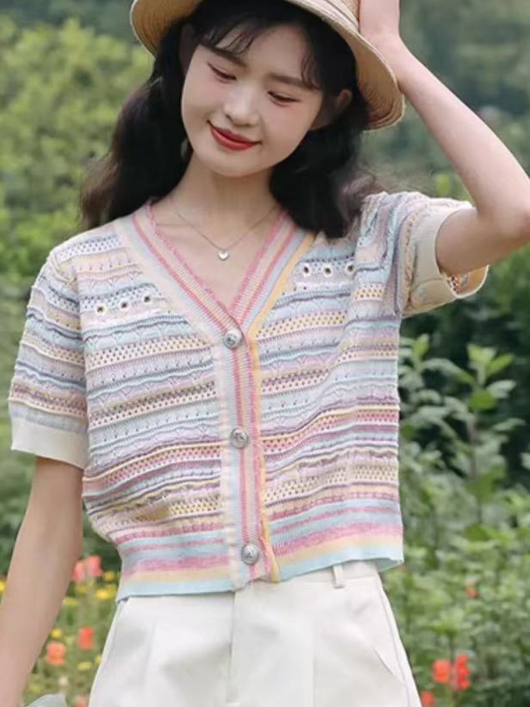 Colorblock Thin Short Sleeve