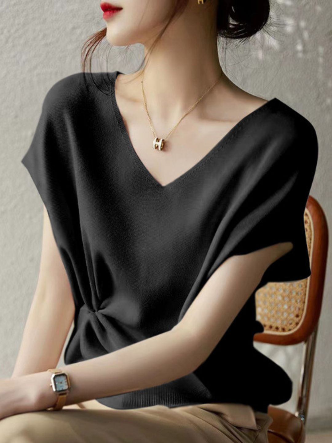 Classic Dry Batwing Sleeve Top
