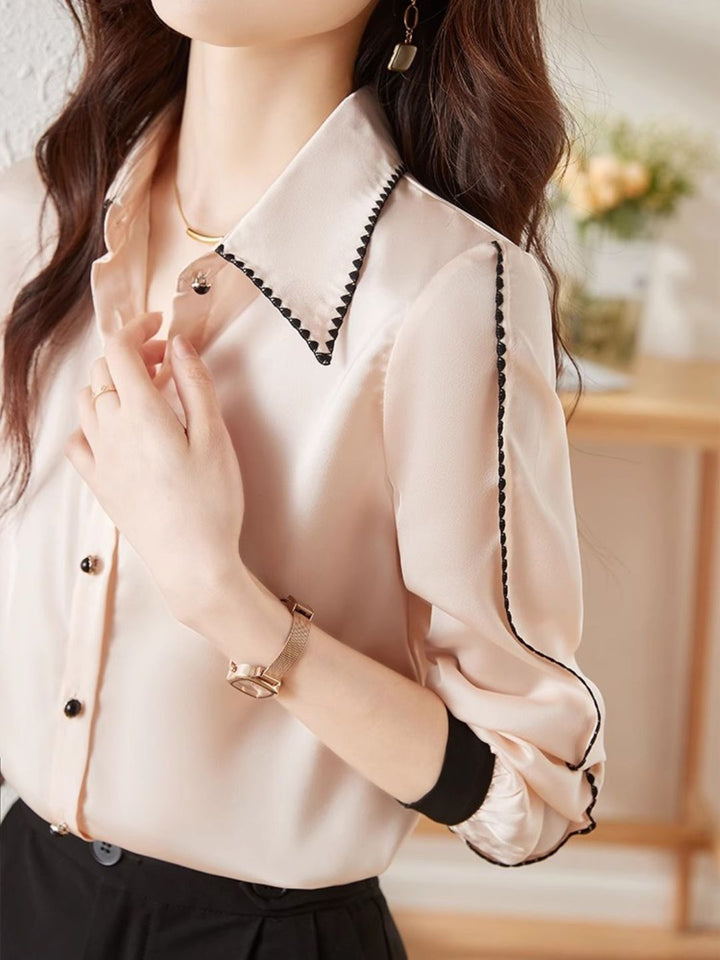 Gentle Commuting Chiffon Shirt